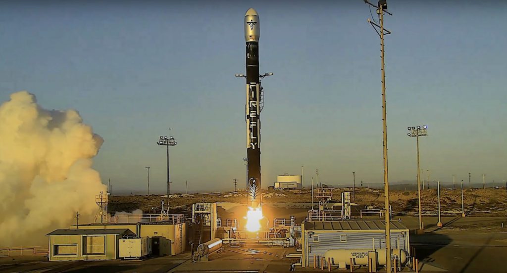 Die Alpha-Rakete von Firefly gewinnt ihre Flügel mit einem erfolgreichen ersten Start