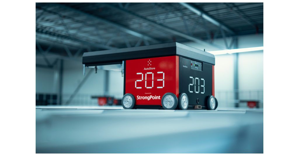 Die weltweit erste AutoStore-Lösung mit Tiefkühlbereich, die von StrongPoint installiert wird