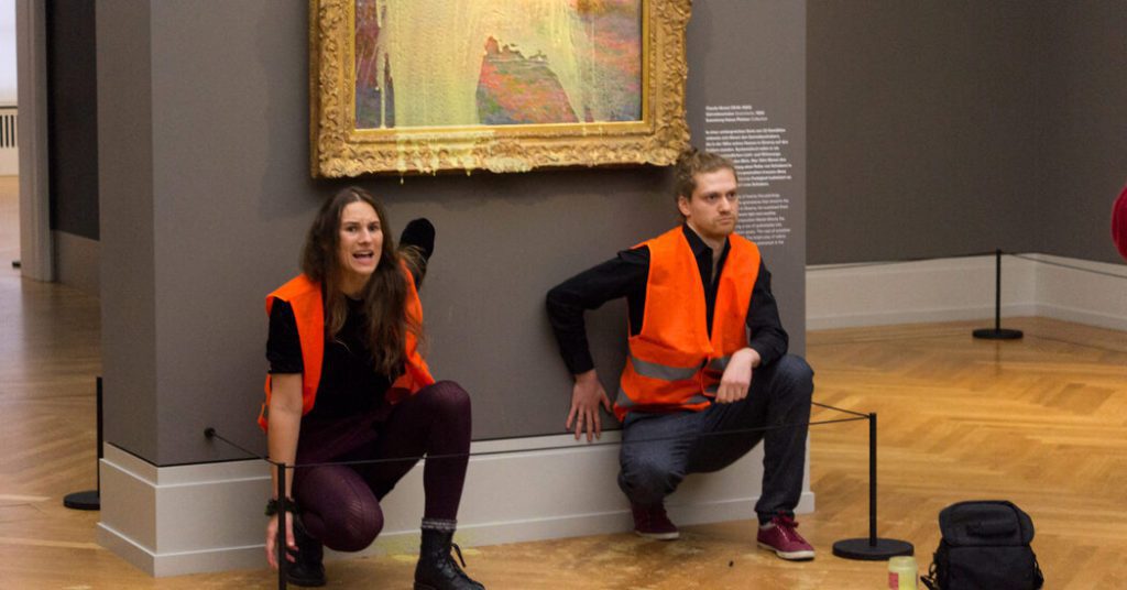 Proteste im Van-Gogh- und Monet-Museum lösen eine Debatte über Taktiken aus