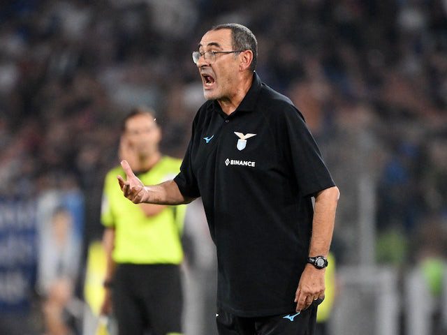 Lazio-Trainer Maurizio Sarri am 26. August 2022
