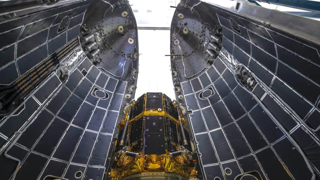 Der Rashid-Rover ist in die Falcon-9-Rakete von SpaceX integriert