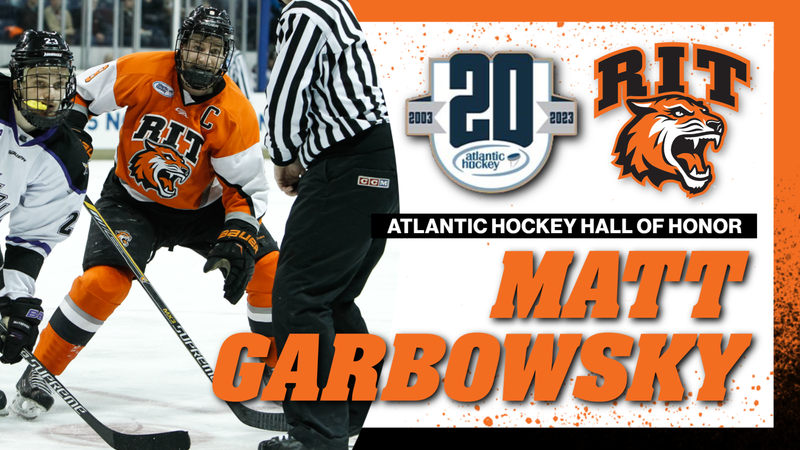 Garbowsky in die Atlantic Hockey Hall of Honor berufen