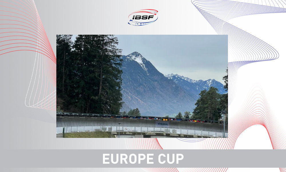 IBSF Europacup Skeleton in Premiere für Eiskanal Bludenz