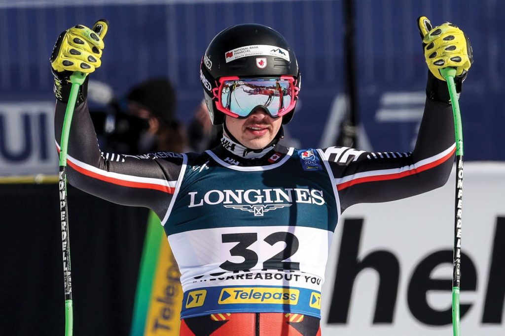 Skifahrer Jack Crawford aus Whistler, BC, wird 10. beim Auftakt des FIS-Weltcups
