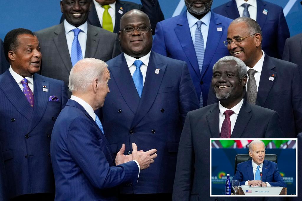 Biden scherzt über Pläne, Afrika zu besuchen, sagt den Führern, er könne „alles Essen essen“
