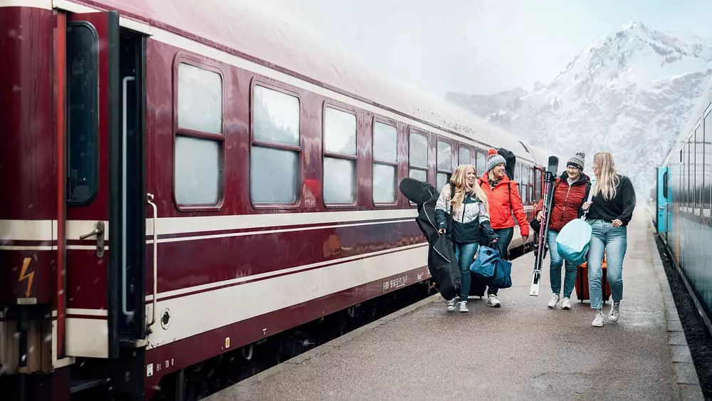 Der Nachtzug Amsterdam-Austria Ski Express startete vor der Schneesaison