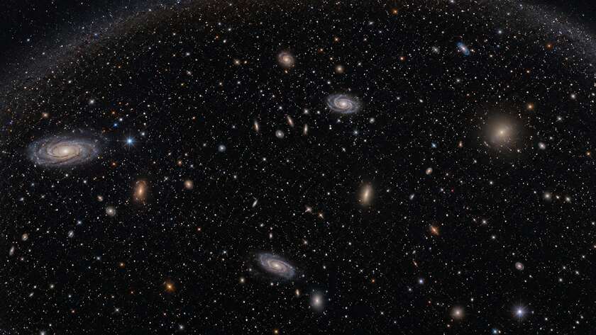 Größte Karte des Universums umfasst mehr als fünf Billionen Pixel
